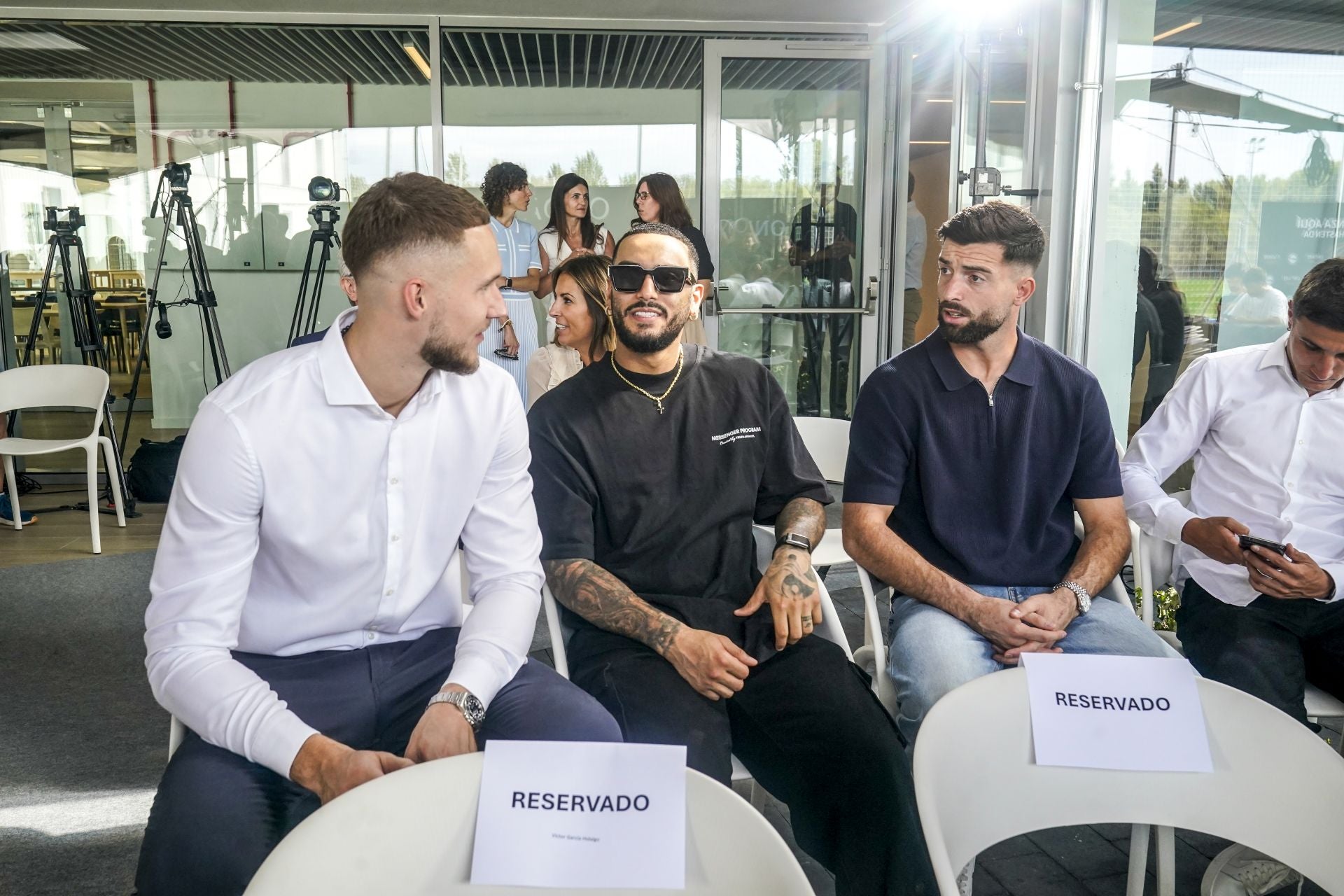 La inauguración de la residencia del Baskonia-Alavés en Salburua, en imágenes