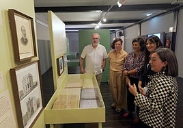 La exposición recoge mucho material de la vida de este industrial vizcaíno.