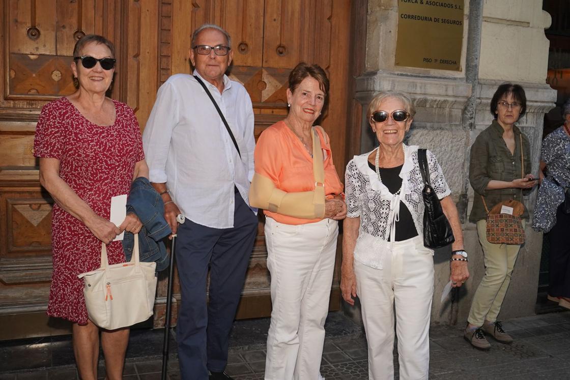 Manitzea de la Iglesia, Juanjo Velasco, Carmen Infante y Marisol Marrodán.