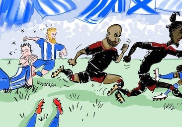 La tira de Cerrajería tras la derrota del Alavés frente al Sevilla