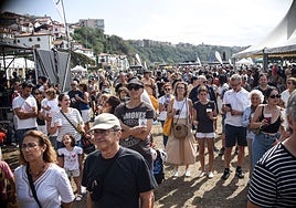 Ambiente esta mañana en el festival.