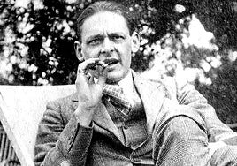 Thomas Stearns Eliot, en 1923.