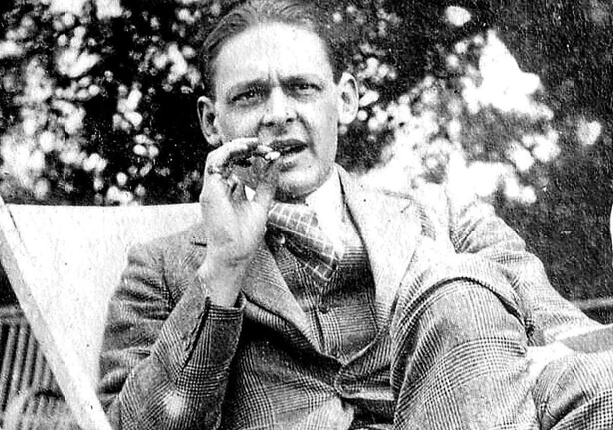 Thomas Stearns Eliot, en 1923.