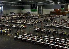 3.000 aspirantes se han dado cita este sábado en el BEC.