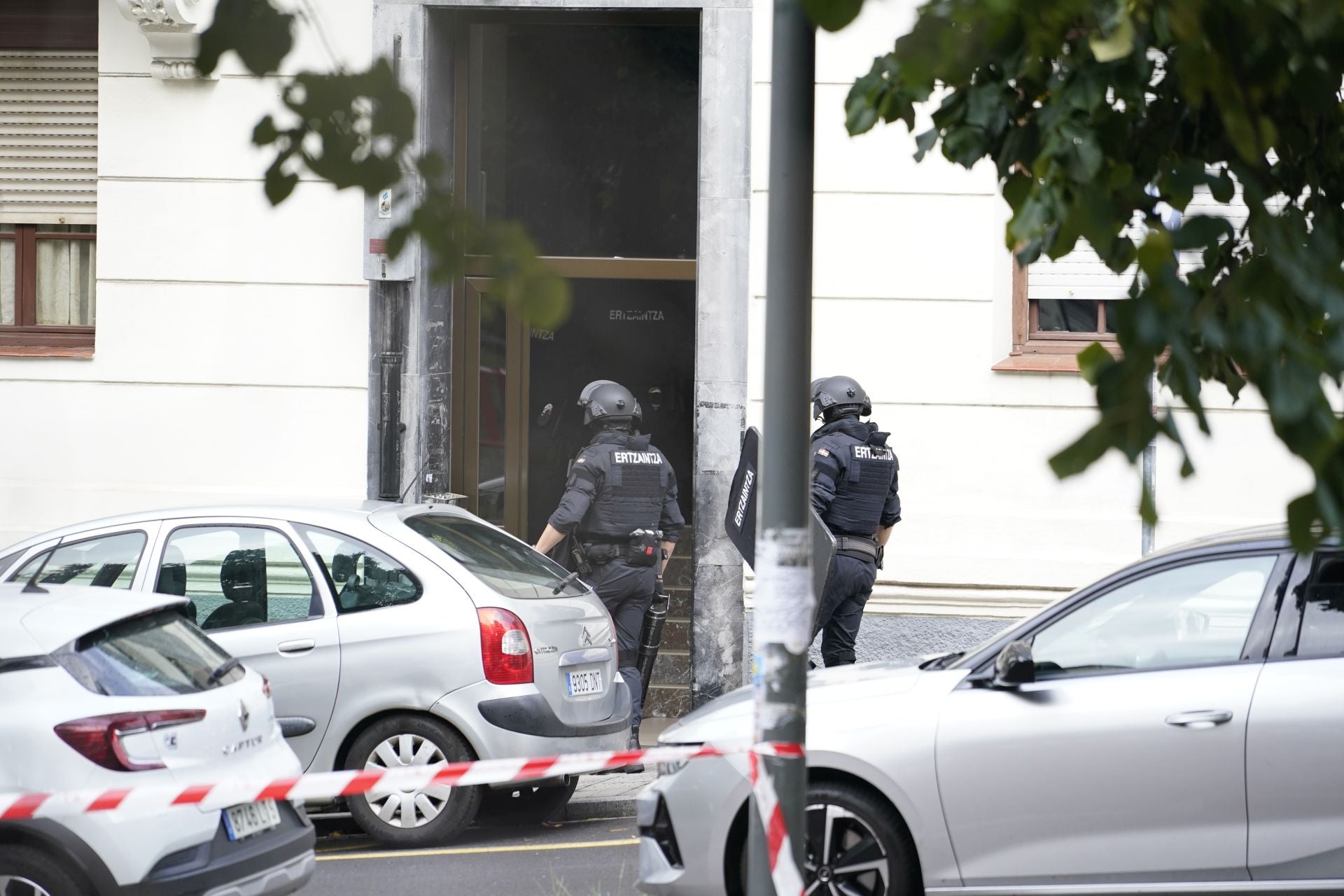 Así ha sido el gran despliegue de la Ertzaintza en Fika