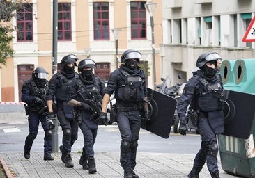 FOTOS | Así ha sido el gran despliegue de la Ertzaintza en Fika