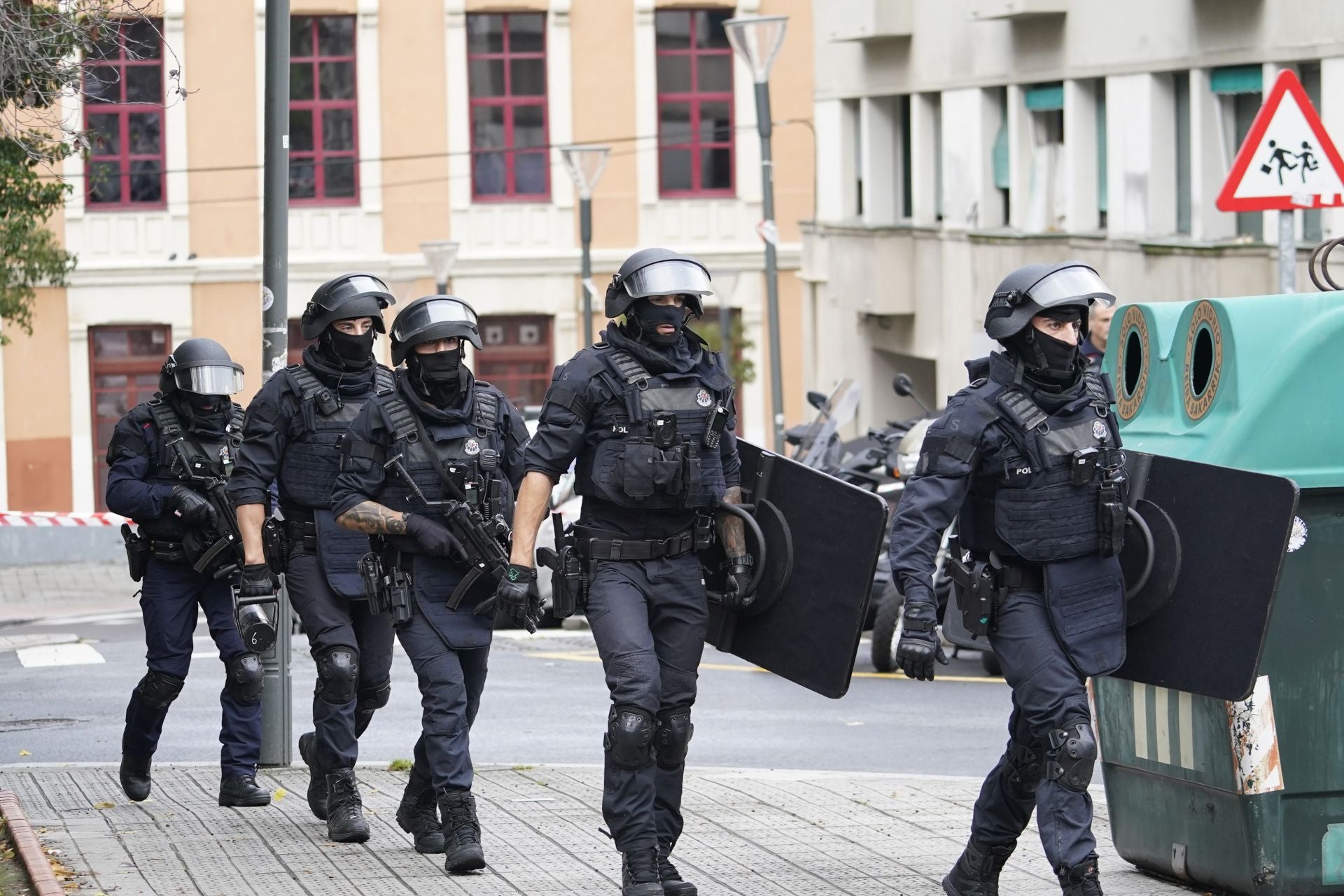 Así ha sido el gran despliegue de la Ertzaintza en Fika