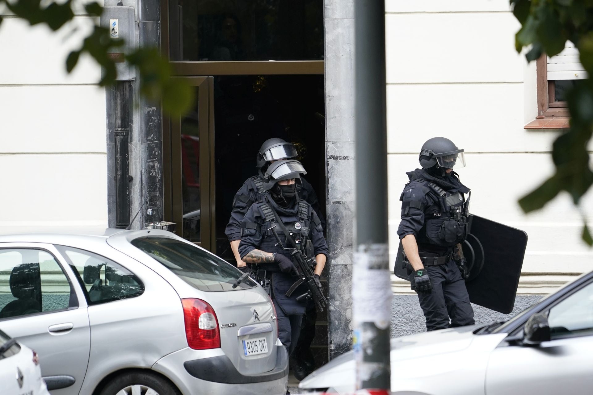 Así ha sido el gran despliegue de la Ertzaintza en Fika