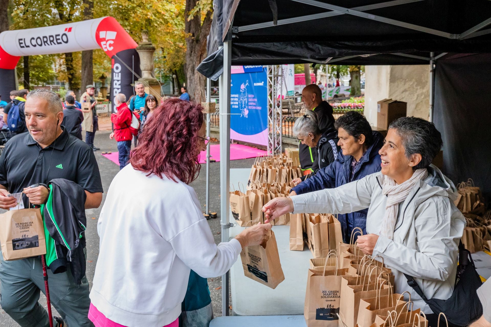 XII Marcha Solidaria Green de EL CORREO