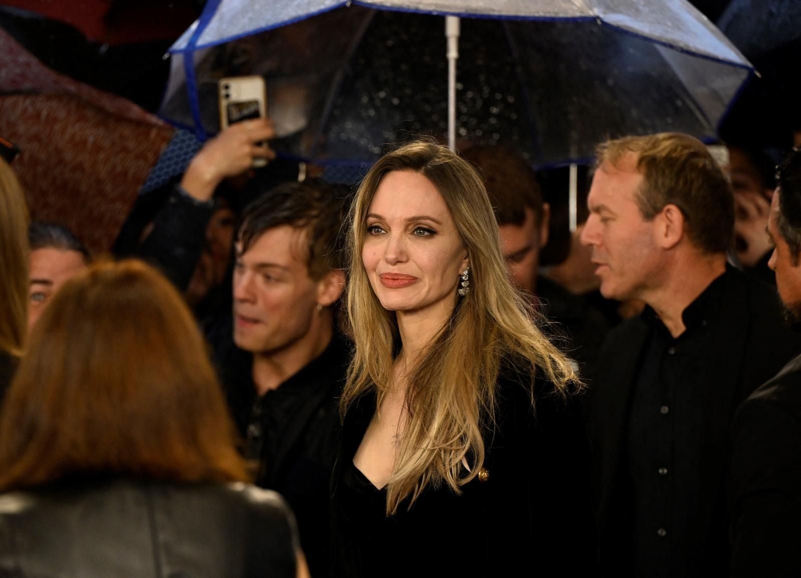 Las imágenes de Angelina Jolie en la alfombra roja del Kursaal