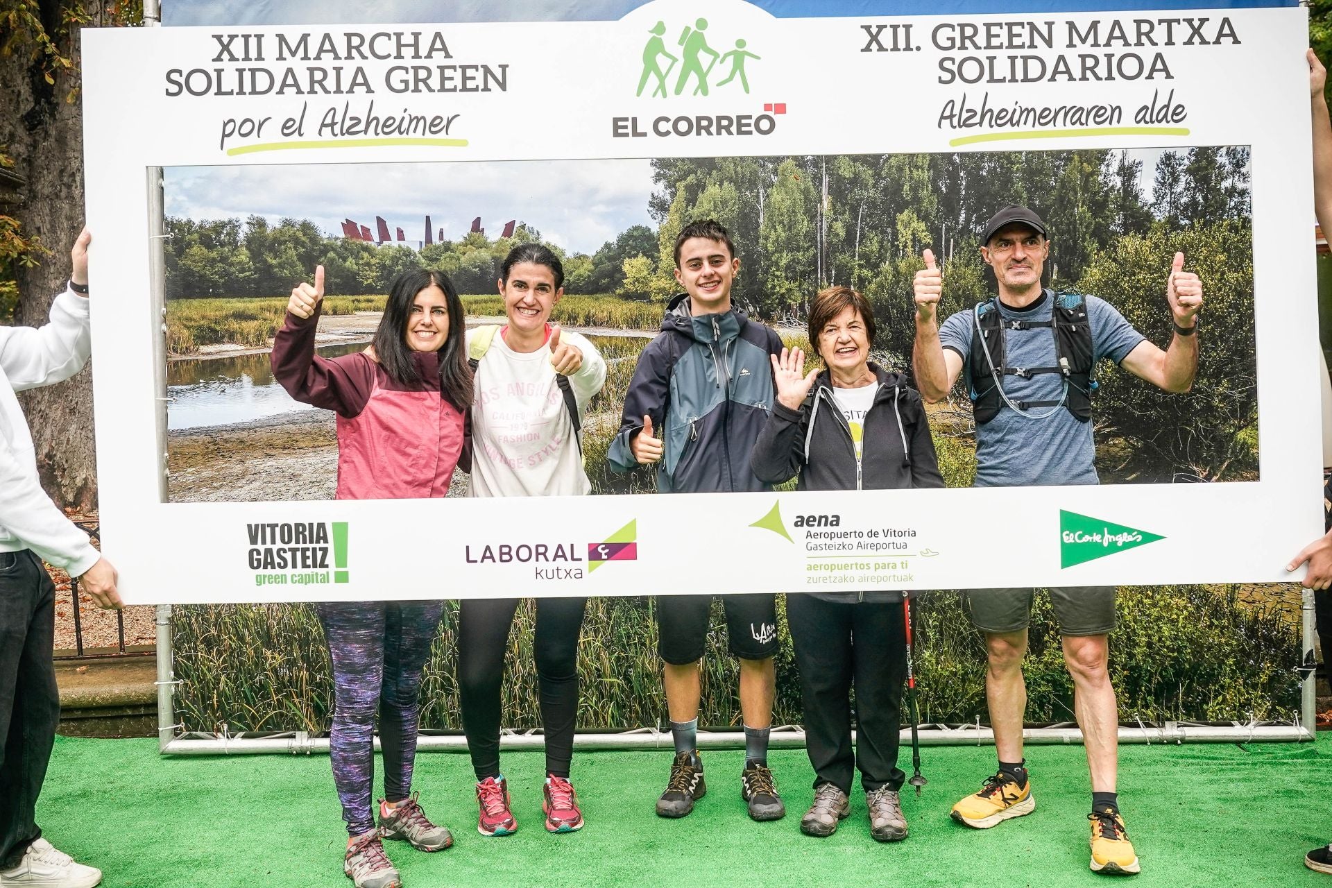 XII Marcha Solidaria Green de EL CORREO