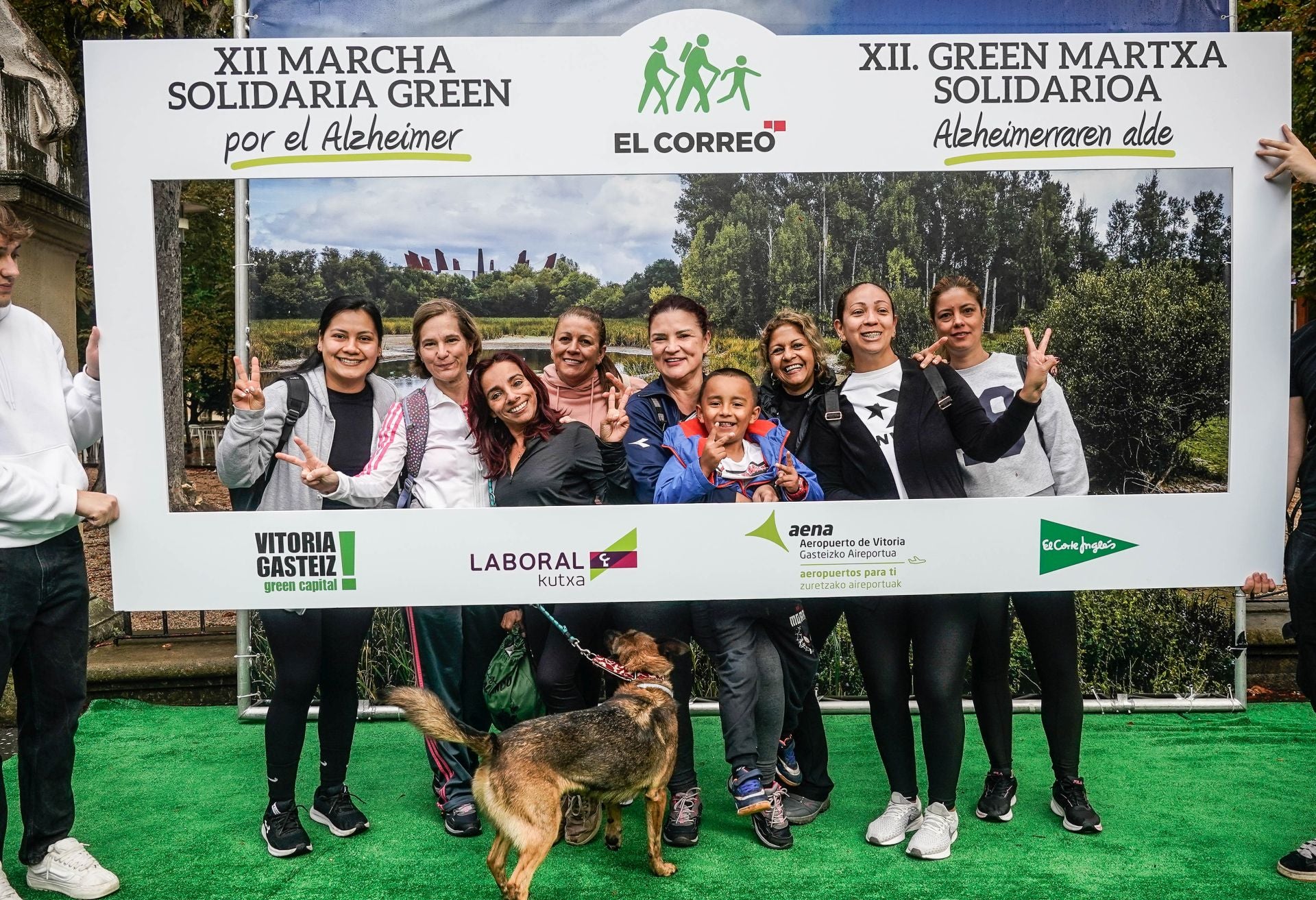 XII Marcha Solidaria Green de EL CORREO