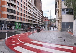 Nuevo aspecto de la calle.