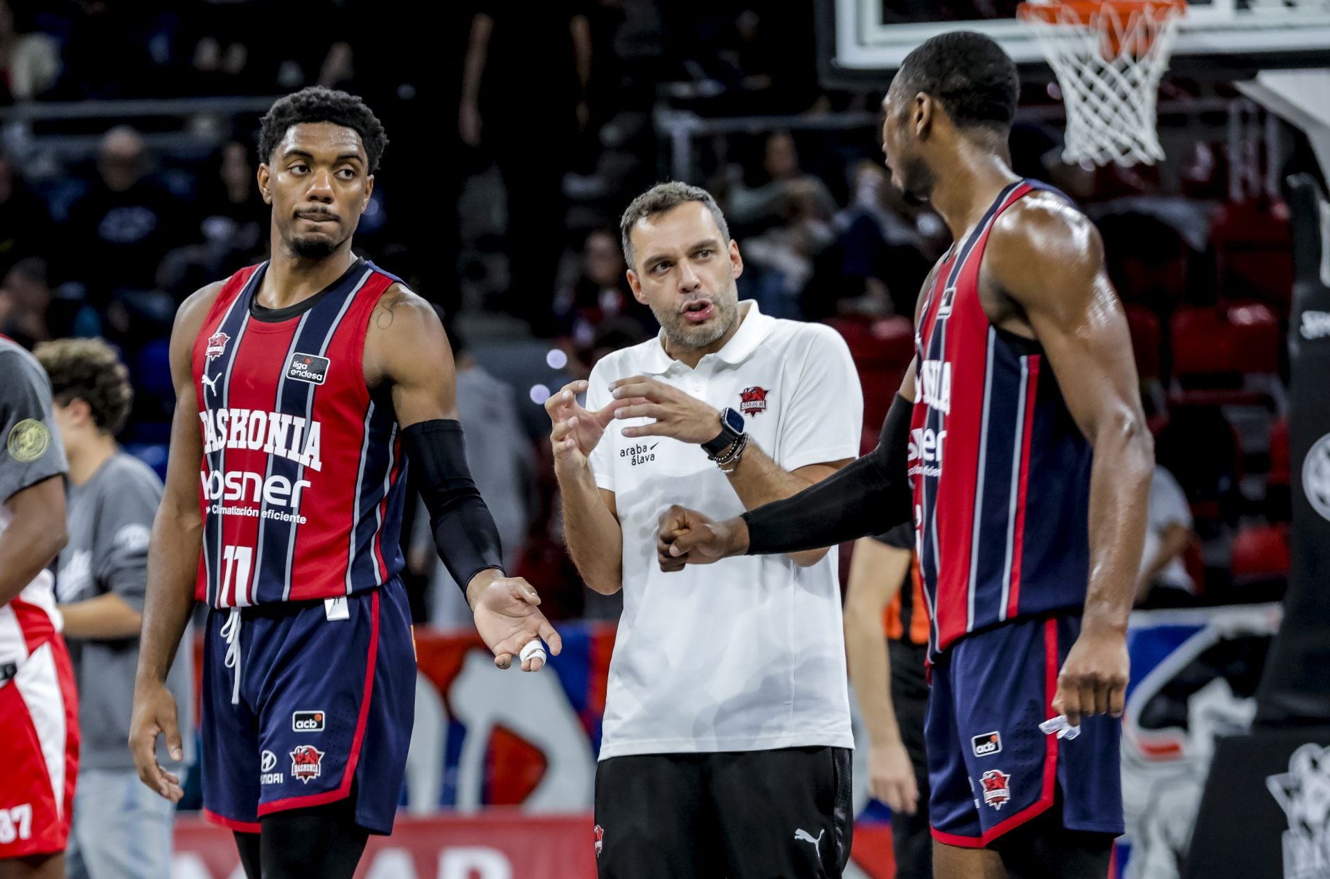 Las mejores imágenes del Baskonia-Pallacanestro Trieste