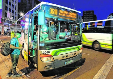Bizkaibus se plantea cancelar los servicios nocturnos en fiestas por el vandalismo