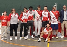 Los chicos del Cronos quedaron en segundo lugar.