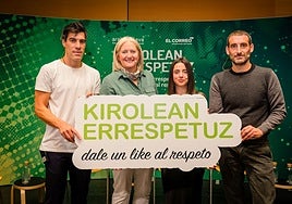 Aquí puedes ver el debate de cuatro representantes del deporte alavés sobre respeto en el deporte