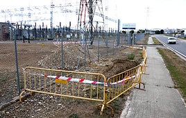 La ciudad cuenta con una subestación en el polígono de Bayas