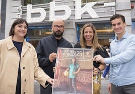 Presentación del Thinking Football Film Festival que tendrá lugar en la Sala BBK de Bilbao