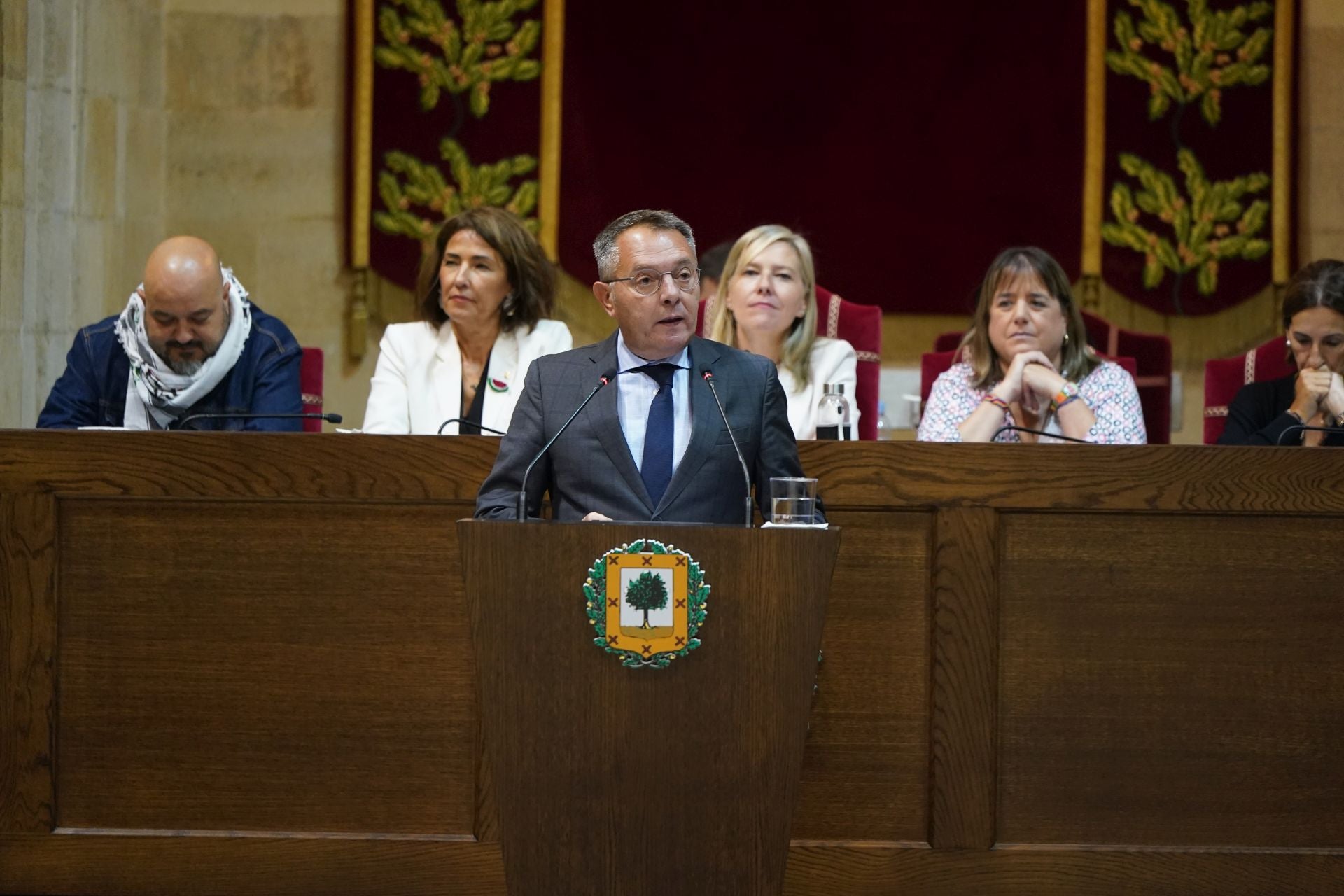 Goyo Zurro, portavoz del PSE.