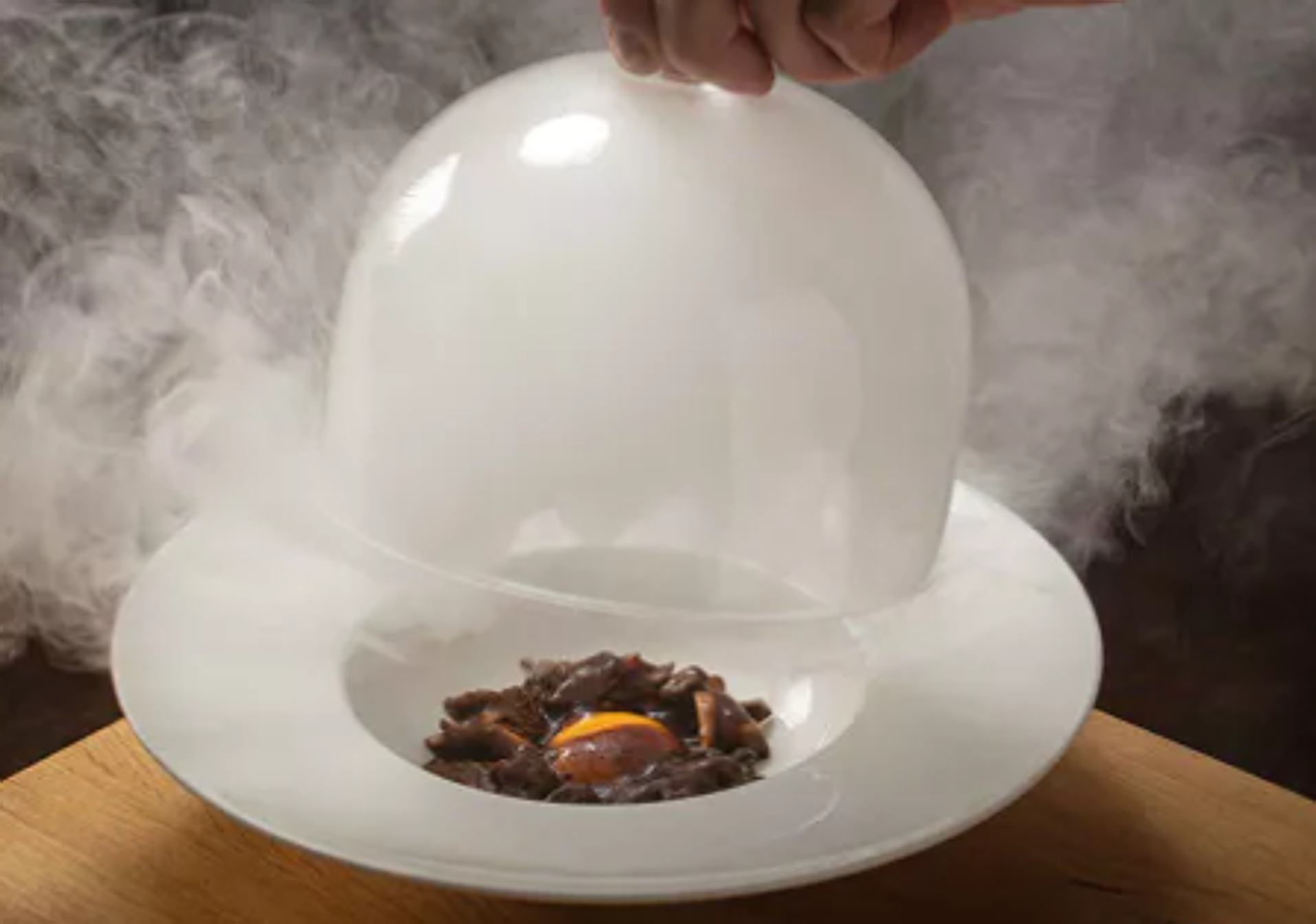 Un plato del Puntido, en Páganos.