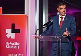 Pedro Sánchez asiste a la sesión de apertura del 80º período de sesiones de la ONU.