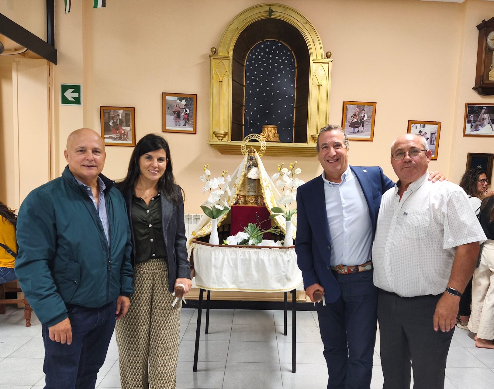Ángel Lamelas, Edurne Parro, Jon Urresti y Luis Matías.