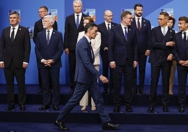 Pedro Sánchez en la cumbre de la OTAN celebrada esta semana