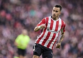 El Athletic revela que Berenguer ha jugado tres semanas con molestias en un pie y no estará en Villarreal