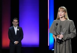 Jennifer Lawrence, recibe el Premio Donostia: «Eskerrik asko, me siento emocionada y fascinada»
