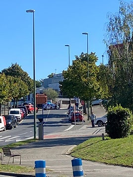 Desalojan un colegio y una residencia de Getxo por un escape de gas