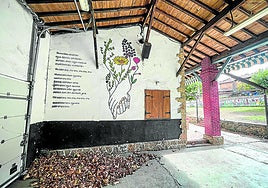 Colonias en las antiguas escuelas de Bernedo, donde se han denunciado malas praxis por parte de monitores.