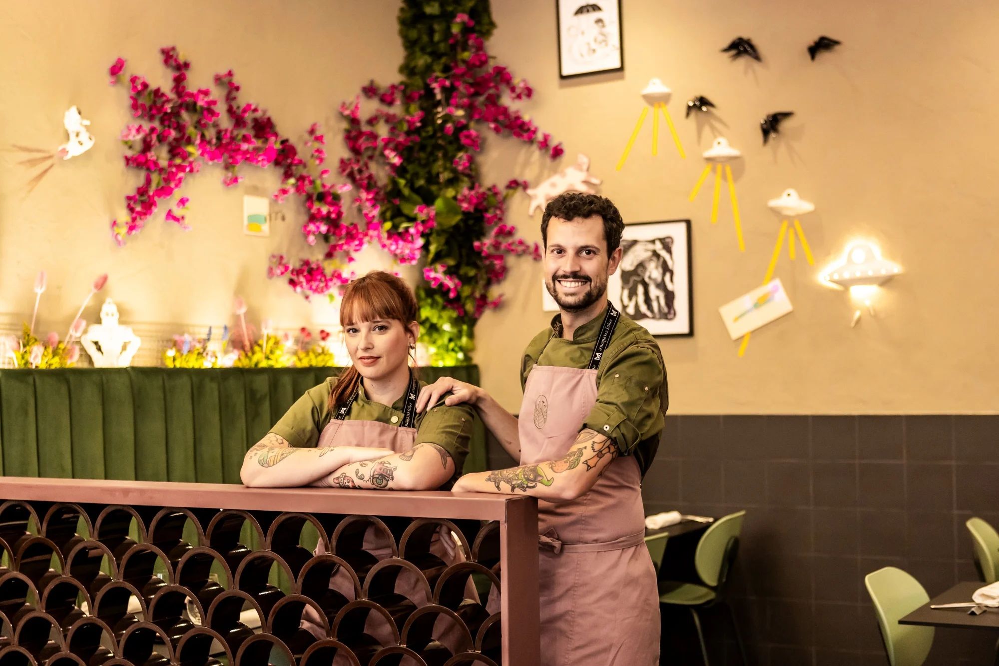 Beatriz Fernández y Rodrigo Fernández.