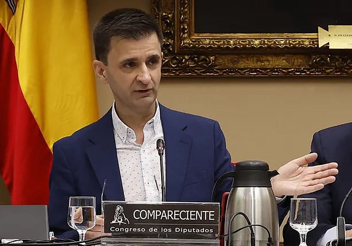 José Pablo López este jueves en la Comisión de Control de RTVE