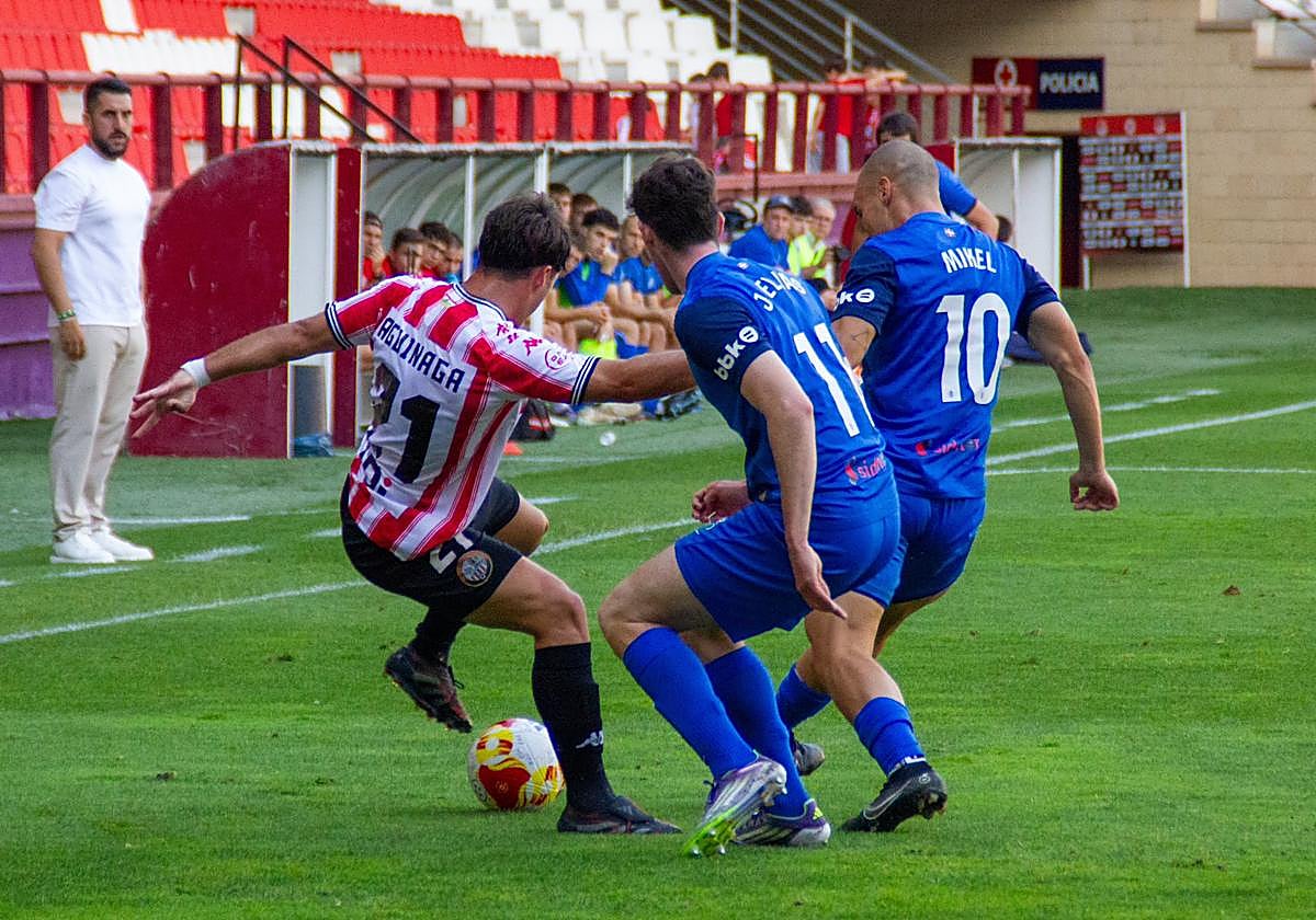 El Amorebieta rescata un punto en Las Gaunas