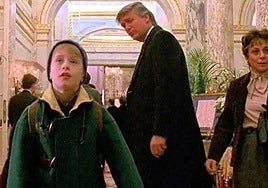 El presidente de EE UU, en un cameo para la película 'Solo en casa 2'.