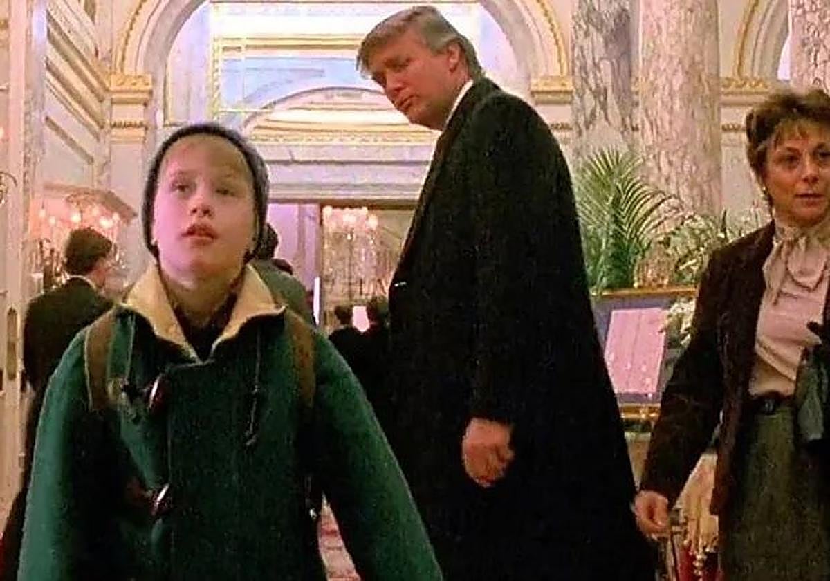 El presidente de EE UU, en un cameo para la película 'Solo en casa 2'.