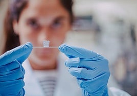 Una de las investigadoras del equipo.