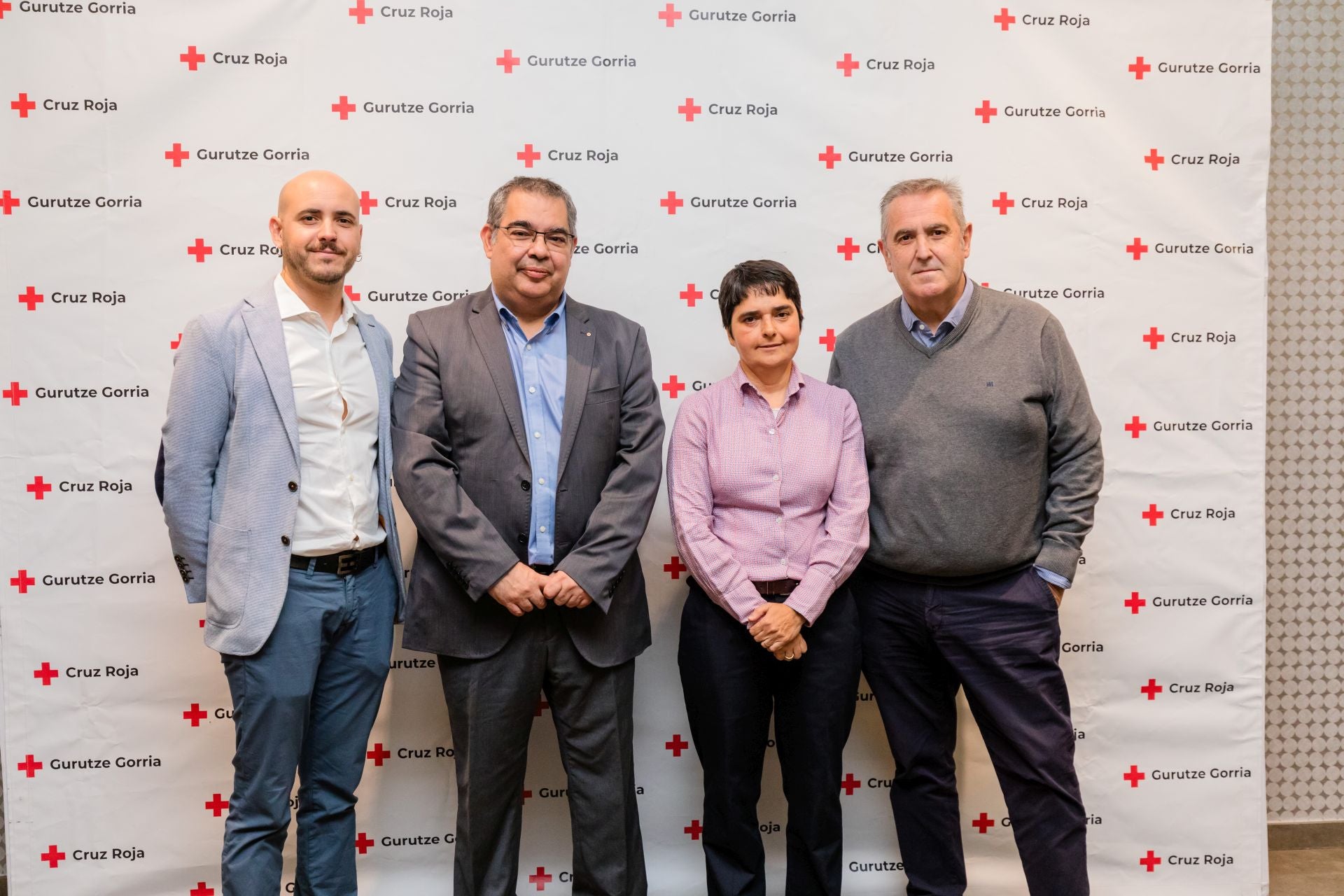 Guillermo Vázquez, Sabi Manzano, Estíbaliz Arnáiz y Juan Mari Urruzuno.