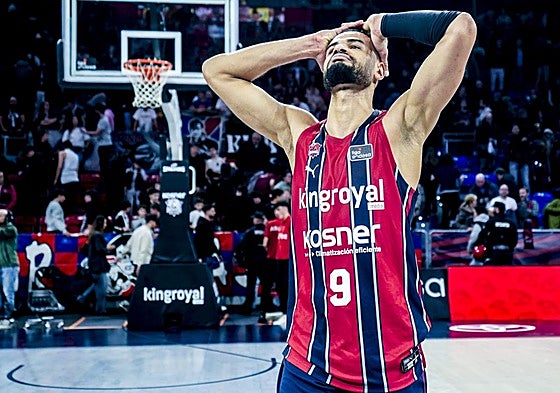Al Baskonia sólo le falla el pulso y cae sobre la bocina ante el Valencia