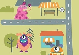 Los avatares guían a los estudiantes por el ámbito urbanístico.