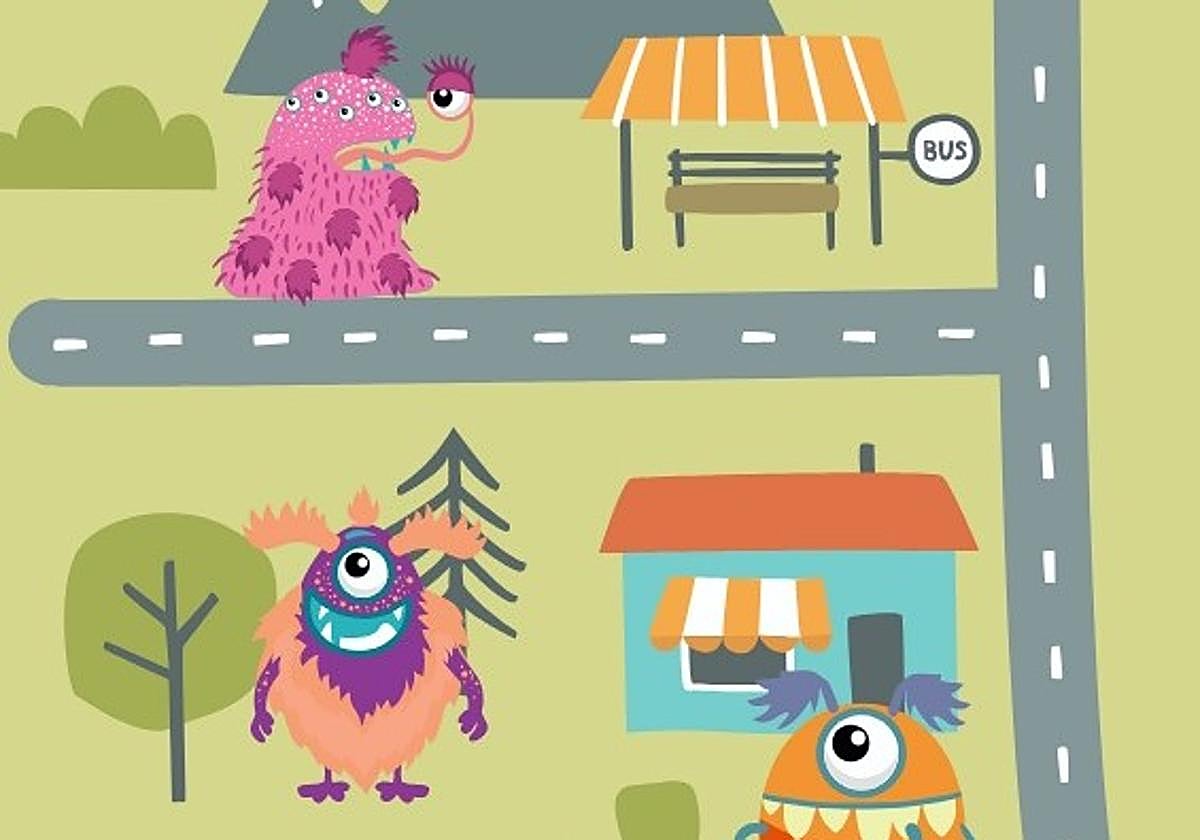 Los avatares guían a los estudiantes por el ámbito urbanístico.