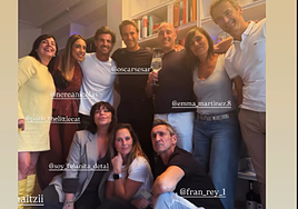 Un nostálgico Aitor Ocio presenta a su novia de la juventud