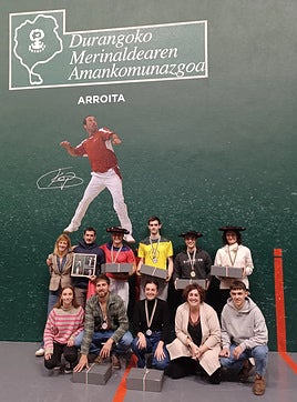 Imagen de los ganadores de la edición anterior.