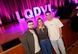 Abdul, Lucía Lantero y Unai Garma han sido los protagonistas del Congreso para Jóvenes celebrado ayer en Bilbao.