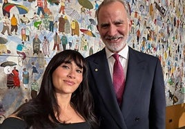 Aitana: «Sí, lo admito, le he pedido un selfie al Rey»