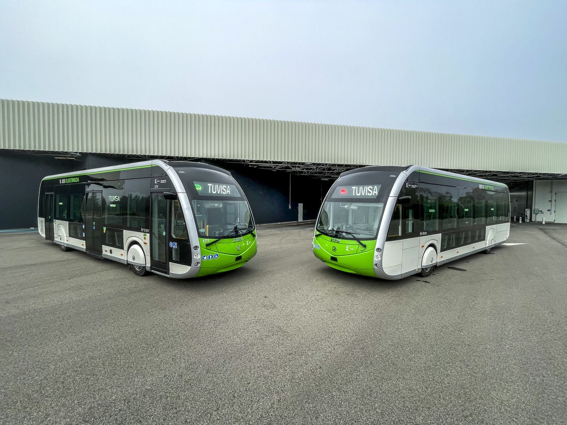 Así son los nuevos autobuses urbanos de Vitoria