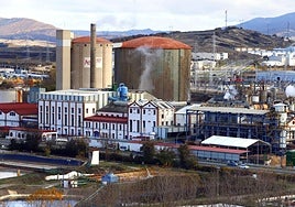 Vista de la Azucarera de Miranda
