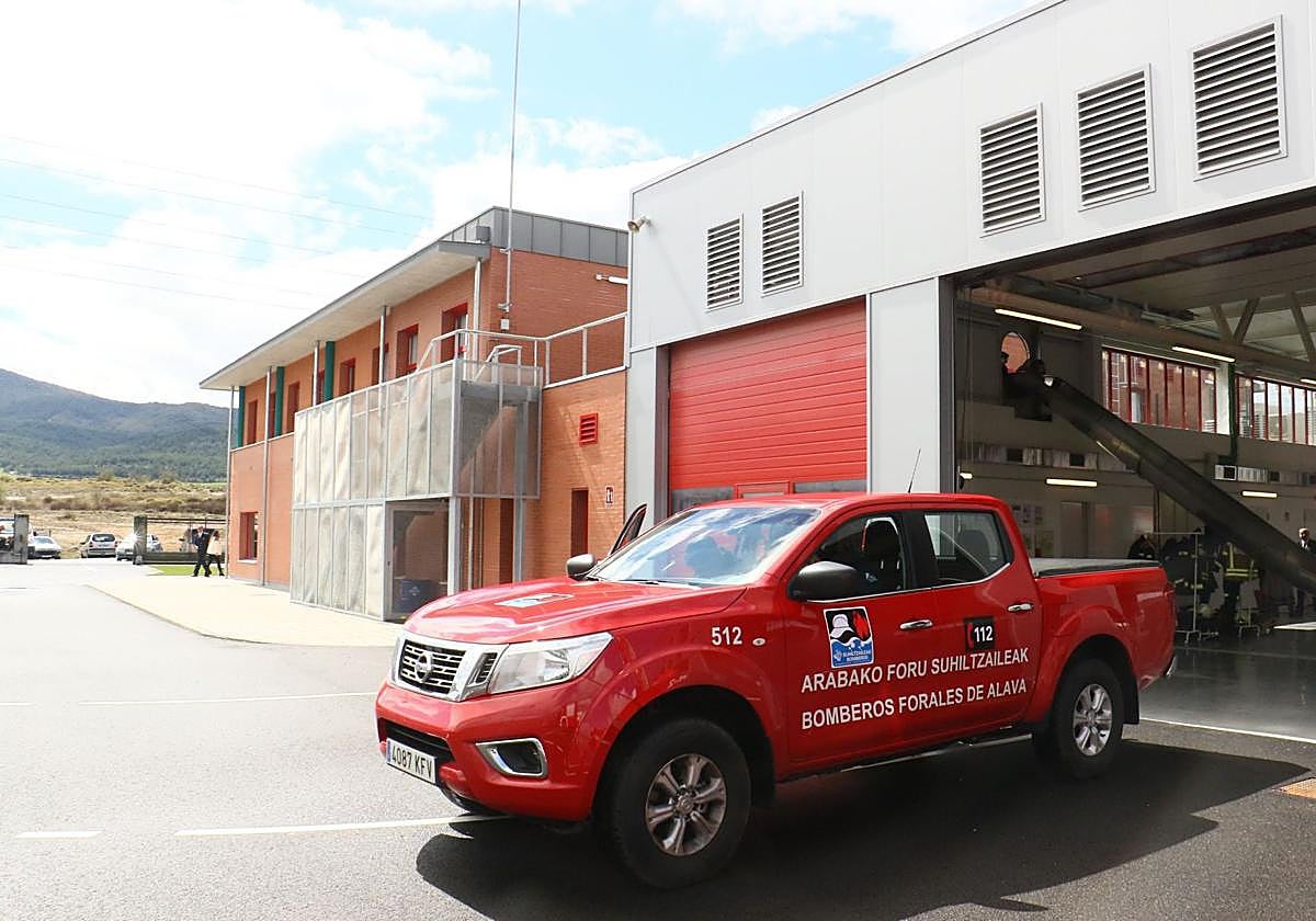 Álava convocará «cuanto antes» la oferta para ocupar la jefatura de bomberos, que lleva vacante desde 2021