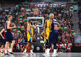 Las visitas del Maccabi en los últimos años han estado marcados por protestas en favor de Palestina